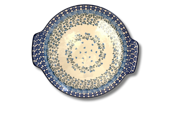 152 Bunzlau Ronde Serveerschaal 1821X Serveerschalen